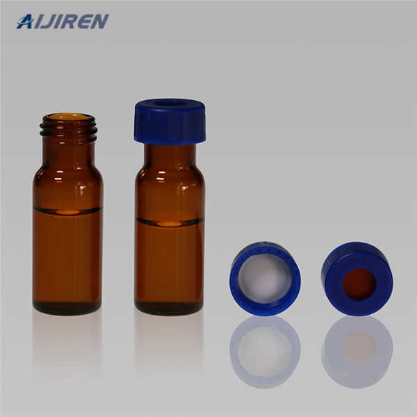 very low expansion coefficient HPLC sample vials crimp cap